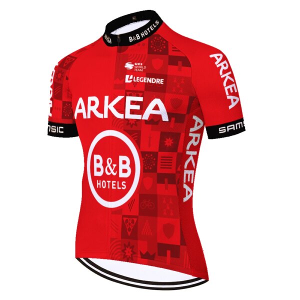 2024 arkea samsic ciclismo Jersey verano ropa para bicicleta de montaña maillot ciclismo bicicleta maillot ciclismo ropa deportiva Maillot