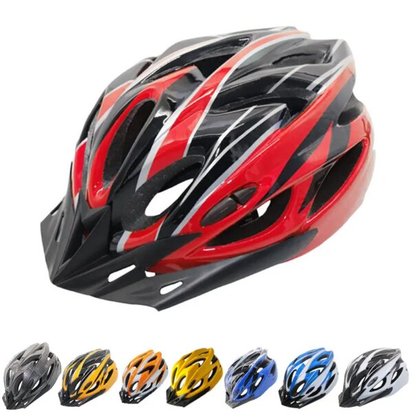 Casco de bicicleta de montaña para adultos, equipo de ciclismo Unisex, gorros para motocicleta, Scooter, casco de seguridad para bicicleta, forro cómodo y ligero