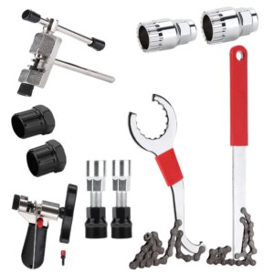 Kits de herramientas de reparación de bicicletas, extractor de cadena de inercia de bicicleta, cortador, Extractor de manivela, llave de bicicleta, juegos de extractores de soporte de Cassette