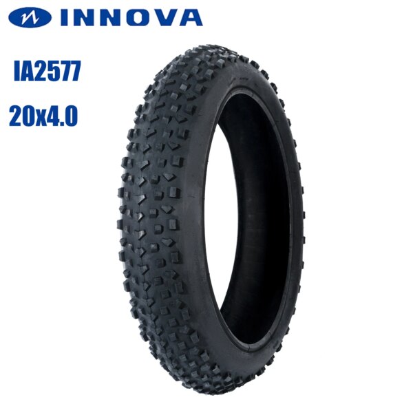 Innova Fat Tire 20x4.0 Neumático para nieve IA-2577 Original Negro Azul Verde Neumático para bicicleta eléctrica 20x4.0 Accesorio y tubo para bicicleta de montaña