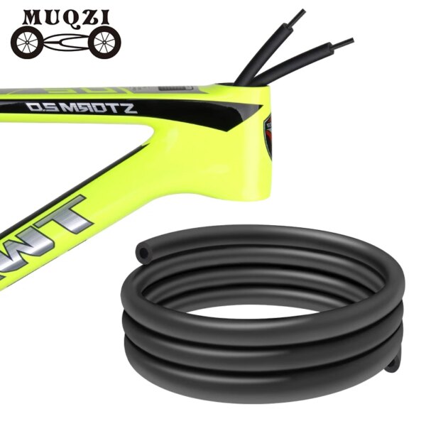 MUQZI bicicleta 1,6 m marco carcasa interna vibración y reducción de ruido MTB cambio para bicicleta de carretera Cable de freno protección de manguera hidráulica