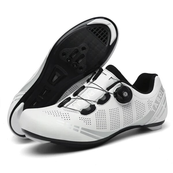 Zapatillas de deporte para bicicleta de montaña con autosujeción para hombre y mujer, zapatos de ciclismo Spd, calzado para bicicleta de carreras, calzado Ciclismo de Carretera de montaña