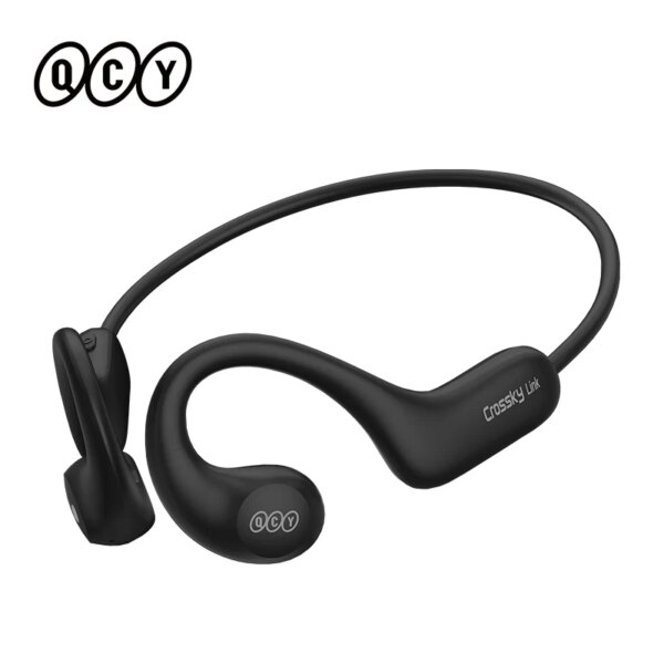 QCY T22 Crossky Link auriculares inalámbricos Bluetooth 5,3 auriculares deportivos de oreja abierta auriculares impermeables con gancho para la oreja ciclismo correr