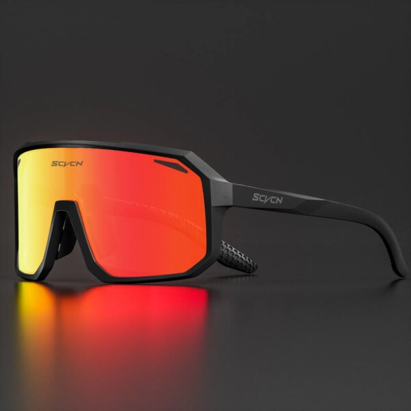 SCVCN gafas de ciclismo MTB para hombres y mujeres, gafas de sol para deportes al aire libre, correr, conducir, gafas de sol UV400 para correr en carretera, bicicleta