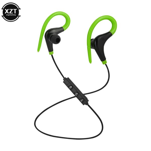 Auriculares deportivos inalámbricos compatibles con Bluetooth, auriculares estéreo para correr, música, Mini auriculares universales con gancho para colgar en las orejas, HIFI