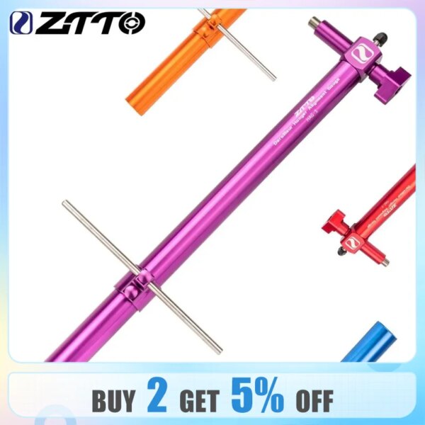 ZTTO-Herramienta de alineación de suspensión de cambio de marchas de bicicleta, Corrector de aleación de aluminio, reparación profesional de gancho trasero, corrección de bicicleta de montaña y carretera