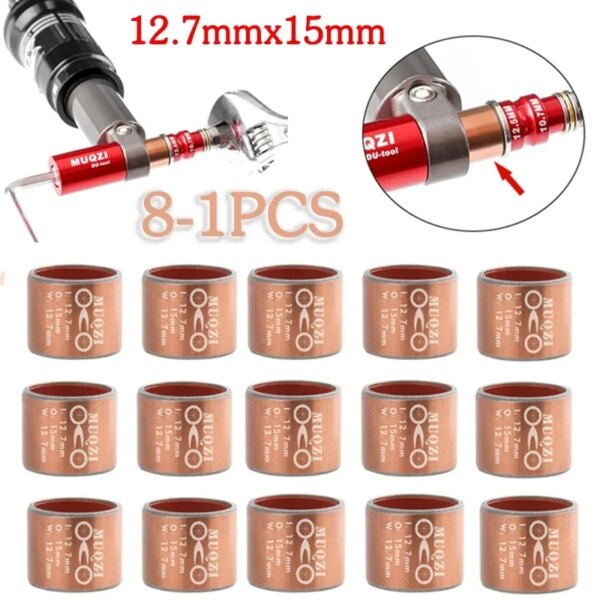 1-8 Uds. Amortiguador de suspensión trasera para bicicleta, buje de repuesto, amortiguadores para bicicleta de montaña, buje, acceso portátil para ciclismo