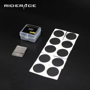 Parches de Chip sin pegamento para bicicleta de montaña, Kit de reparación de neumáticos interiores, herramientas de reparación de neumáticos, pieza fina, accesorios para bicicletas de carretera, 10 Uds.