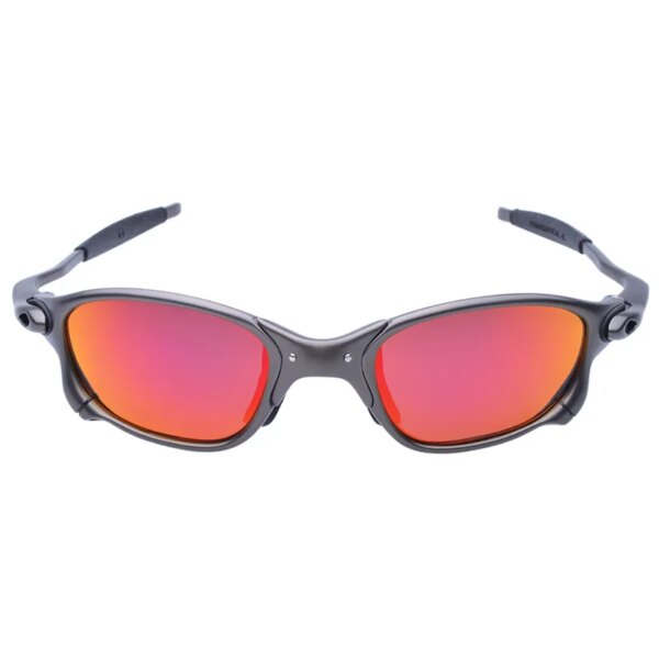 MTB hombre gafas de sol polarizadas gafas de ciclismo UV400 gafas de sol para pescar gafas de Metal para bicicleta gafas de ciclismo gafas de montar D4-3