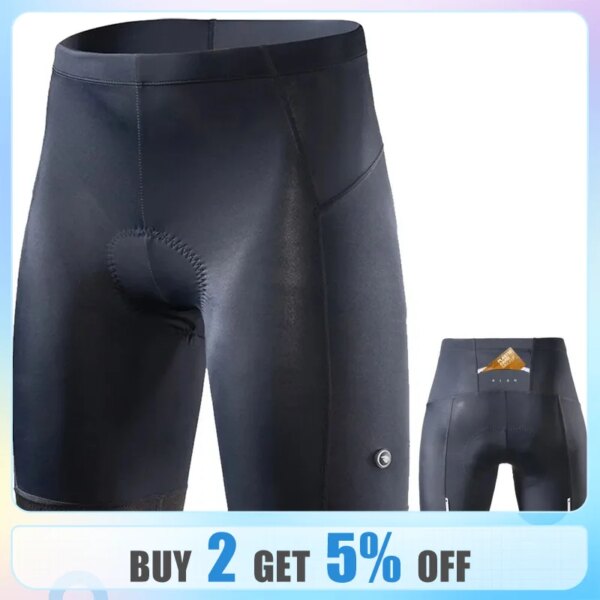 Pantalones cortos de ciclismo para hombre y mujer, ropa de ciclismo para hombre y mujer, ropa para deportes de bicicleta, medias de carreras, transpirables, de secado rápido