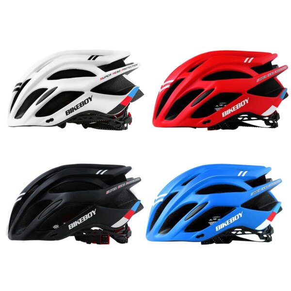 Casco de bicicleta MTB para hombres y mujeres, casco deportivo para ciclismo, ajustable, para bicicleta de montaña y carretera, almohadilla suave, protección para la cabeza, sombrero de seguridad