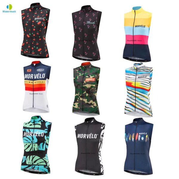 2019 verano morvelo Ciclismo Jersey camiseta sin mangas mujeres equipo bicicleta Ropa Ciclismo secado rápido mtb bicicleta Jersey