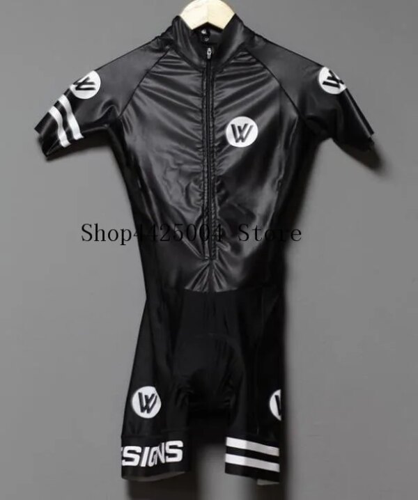 Traje de triatlón Pro Team 2020, Jersey de ciclismo negro para hombre, mono, Maillot, Ropa de ciclismo, conjunto de gel