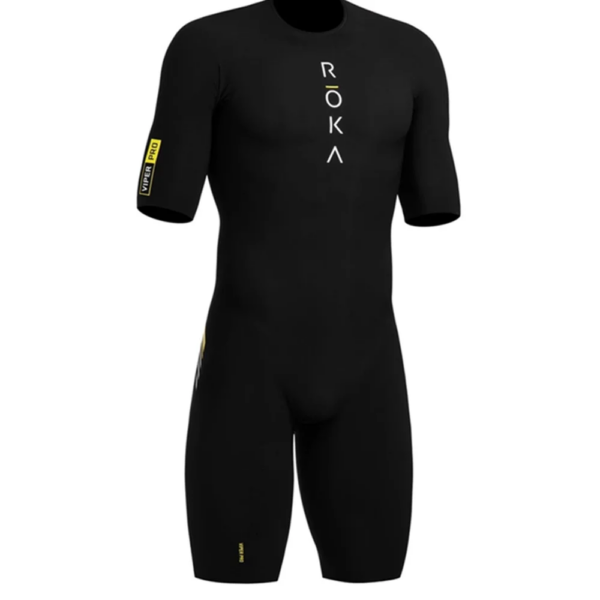 ROKA-traje de Ciclismo con cremallera trasera para hombre, traje de triatlón, traje de velocidad de manga corta, Maillot, ropa para correr, 2020