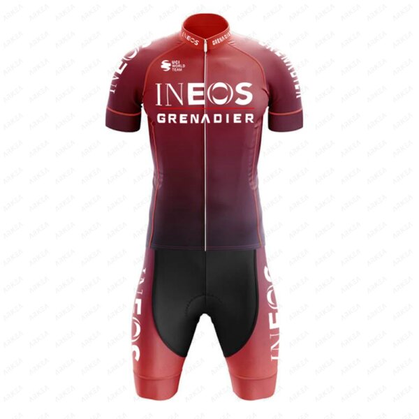 2022 INEOS ciclismo conjunto ciclismo masculino triatlón ciclismo hombres skinsuit conjunto cyclisme homme fietskleding heren 자전거져지 자전거옷