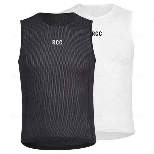 RCC-Camiseta de capa Base sin mangas para ciclismo, camiseta reflectante para bicicleta de montaña y carretera, ropa interior de malla, novedad de 2022