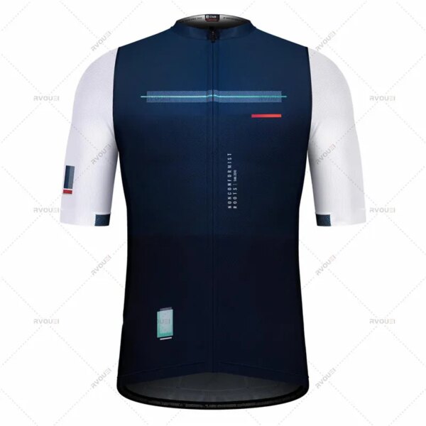 Camisetas de Ciclismo de manga corta para hombre, Ropa de Ciclismo de montaña, Maillot, España, verano, 2022