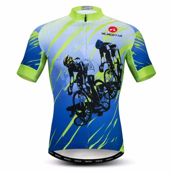 Camiseta de Ciclismo para hombre, camiseta profesional para Ciclismo de montaña, Maillot de equipo, camiseta de bicicleta de carreras, camisetas de carretera de verano, azul, 2022