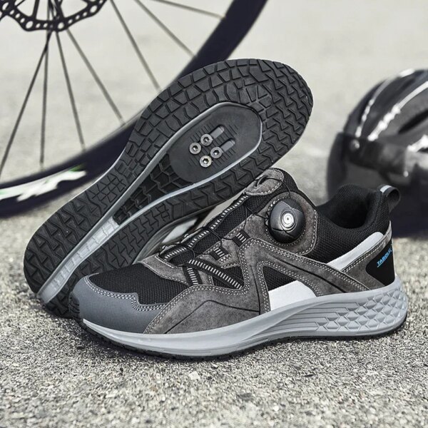 2023 zapatos de ciclismo mtb hombres calzado de montaña bicicleta interior ciclismo zapatilla velocidad invierno bloqueo zapatos bicicleta trekking zapatos