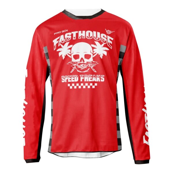 2023 hombres FASTHOUSE ciclismo de secado rápido camiseta de Motocross Downhil bicicleta de montaña DH camisa MX Ropa de motocicleta Ropa para ciclismo