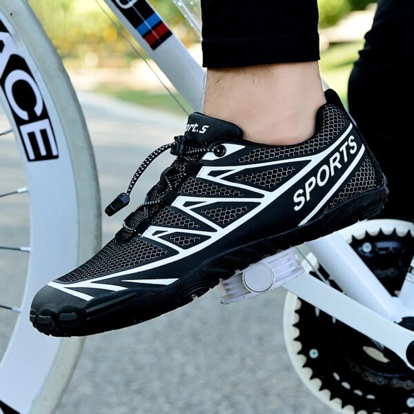 Zapatos informales para Ciclismo de montaña para hombre y mujer, zapatillas deportivas para carreras al aire libre, para bicicleta de montaña, novedad de 2023