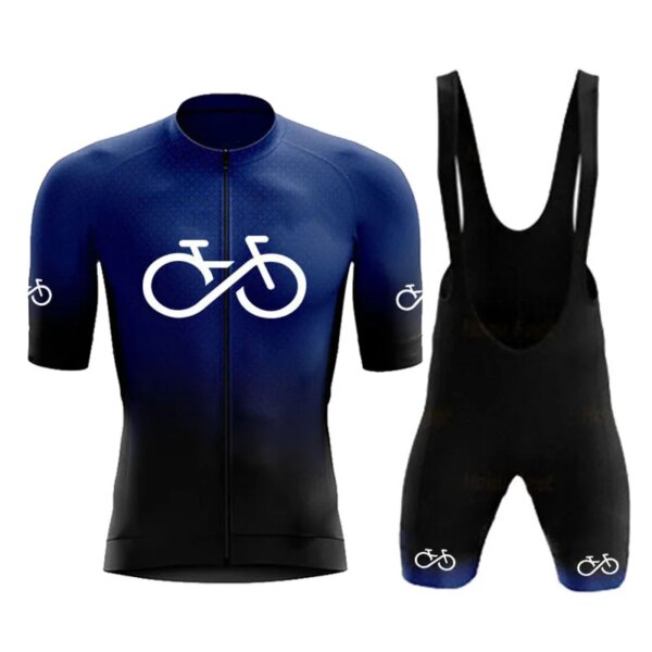 Ropa de verano para hombre, pantalones cortos de ciclismo, Jersey de ciclismo de montaña, uniforme completo, chaqueta de carretera, pantalones, traje de Gel para bicicleta, conjunto deportivo, verano 2023