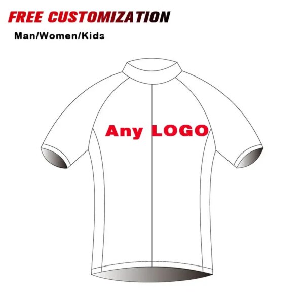 2024 equipo personalizado Ciclismo Jersey cuatro estaciones bicicleta de carretera de carreras MTB flota ropa personalizar Maillot Ciclismo Hombre diseño DIY