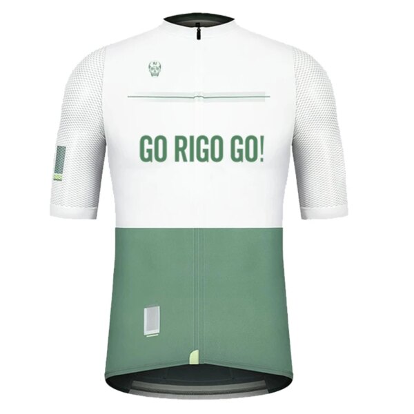 2024 GO Rigo GO ciclismo Jersey conjunto transpirable equipo de secado rápido pantalones cortos con pechera para bicicleta trajes ropa de bicicleta ropa de ciclismo