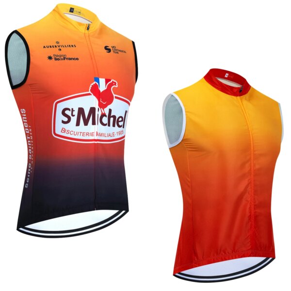 2024 MICHEL TEAM Ciclismo Jersey verano especial bicicleta Maillot chaleco Ropa Ciclismo bicicleta camiseta