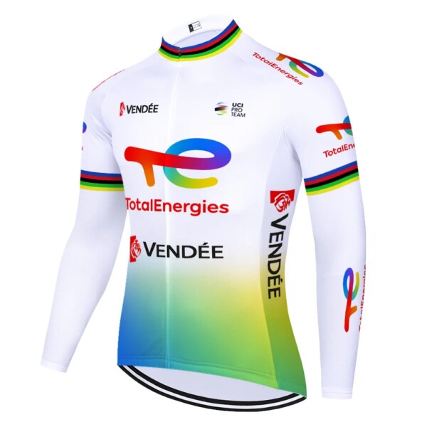 2024 total New Energy camiseta de ciclismo de manga larga verano primavera mtb jersey camisa ciclismo masculina maillot ciclismo homme