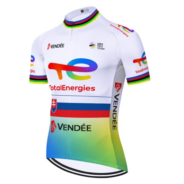 2024 total nuevas energías maillot ciclismo hombre camisa ciclismo manga corta ciclismo jersey джерси maillot vtt homme ropa bicicleta