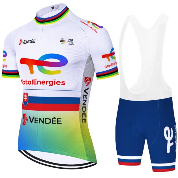 2024 total nuevas energías maillot ciclismo hombre ciclismo jersey 20D ropa masculina bicicleta ciclismo ropa