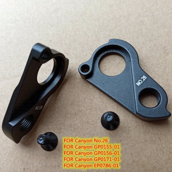 2 unidades de caída de MECH de bicicleta para Shimano SRAM CANYON No.26 Neuron Torque Sender Spectral Strive desviador suspensión GP0171-01 GP0155-1