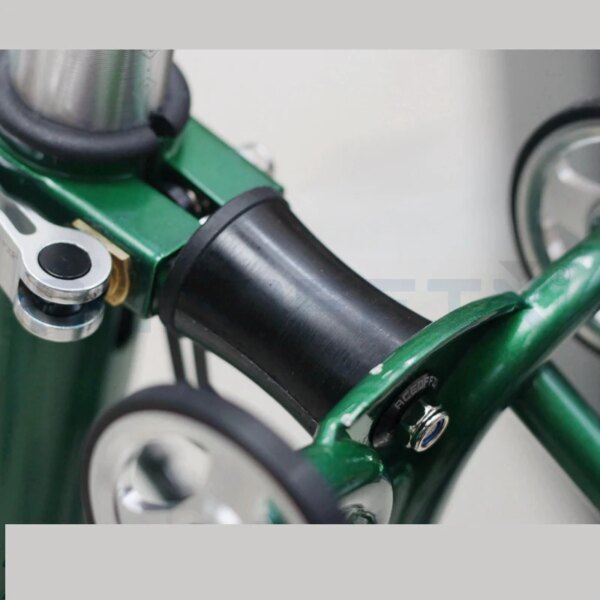 Amortiguador trasero Aceoffix para bicicleta Brompton, accesorios de suspensión de amortiguador de goma dura modificada