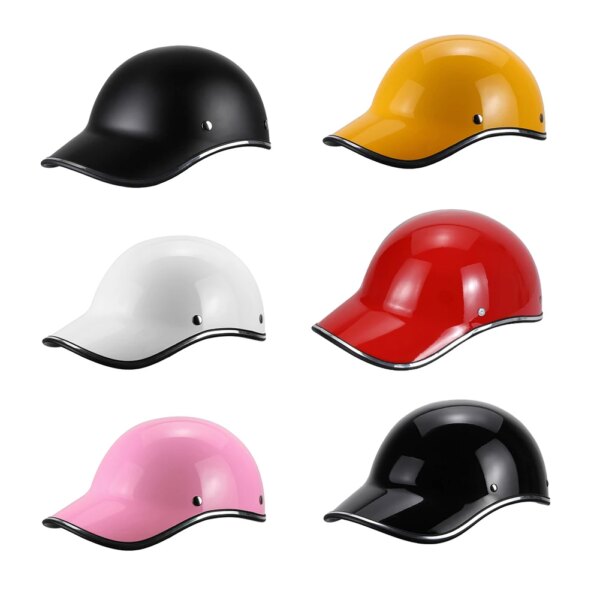 Cascos para bicicleta eléctrica para adultos, gorra de béisbol resistente a impactos, protección para bicicleta, protector solar, accesorios de ciclismo seguros