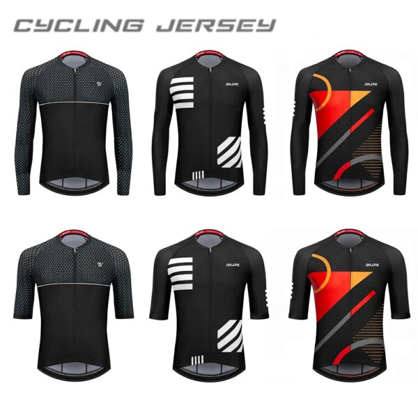 Camiseta fina de manga larga para ciclismo, camisetas de carreras de ciclismo de alta calidad, ropa de ciclismo, Maillot de verano para bicicleta de montaña, otoño