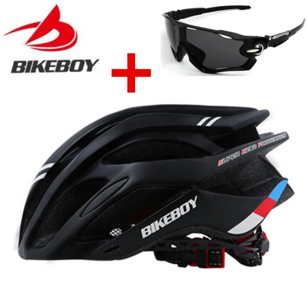 BIKEBOY-casco de Ciclismo ultraligero para hombre y mujer, casco de bicicleta de montaña, deportivo, Capacete especial, cascos de Ciclismo