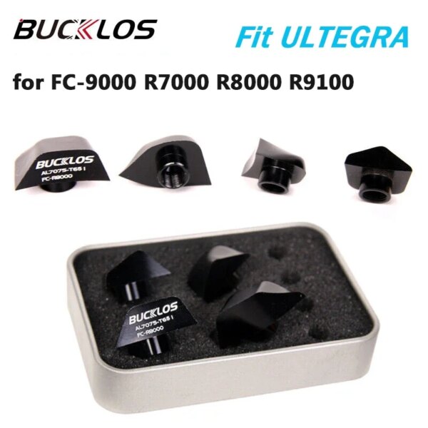 BUCKLOS Pernos de Plato Tornillos de Rueda de Cadena de aleación para Shimano FC-R7000 R8000 R9100 Pernos de Tapa de manivela de Bicicleta Tornillo de Anillo de Cadena