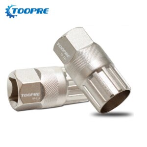 Herramienta de reparación de extracción de rueda libre de Cassette de bicicleta, removedor de volante de tarjeta, herramientas de reparación de rueda de cadena One-pece para bicicleta de montaña, accesorios para bicicleta