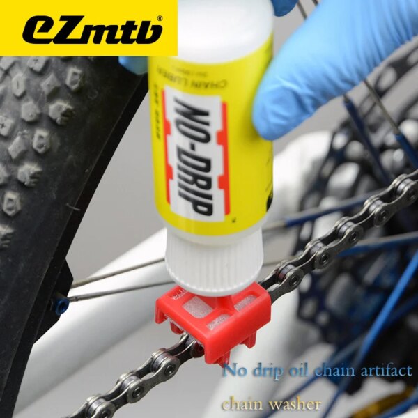 Aplicador de lubricante para cadena de bicicleta, limpiador de engrasador de engranajes de cadena de bicicleta para cuidado diario de cadena de bicicleta de motocicleta