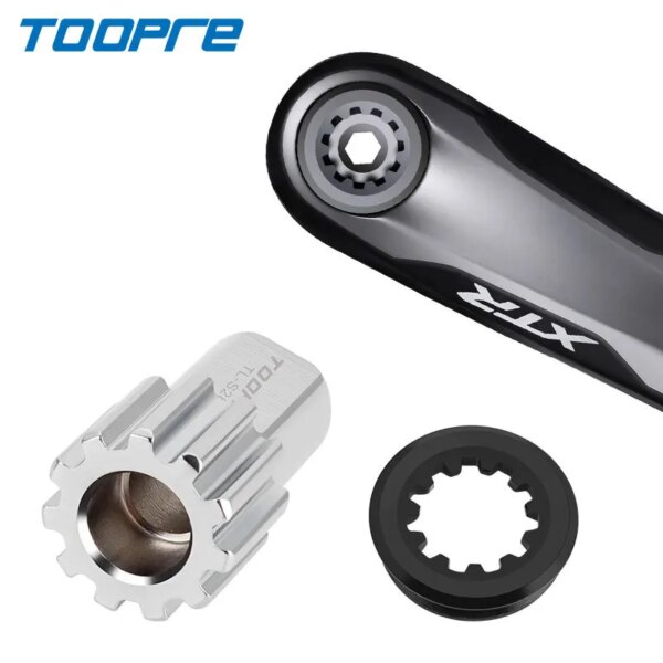 Llave removedora de brazo de manivela de bicicleta para XTR M9100 MTB, llave de instalación de manivela, herramienta de reparación de ciclismo, piezas