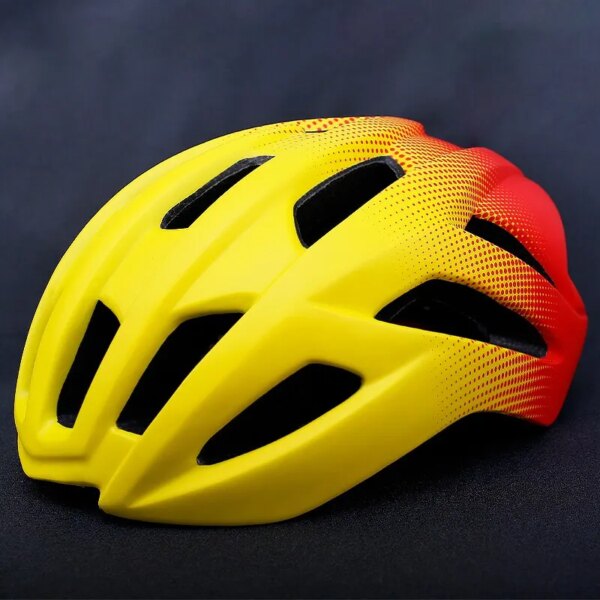 Casco de bicicleta con luz LED, casco de bicicleta de montaña para hombre y mujer, gorra de ciclismo transpirable para montar, cascos de ciclismo MTB