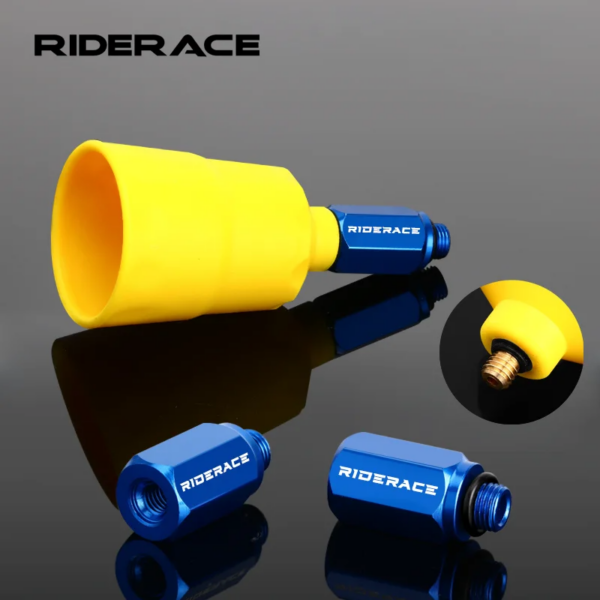 Kit de purga de embudo de aceite para bicicleta, adaptador de Ciclismo de Carretera Shimano SLX/XTR, herramientas de reparación de purga de freno de disco hidráulico para bicicleta de montaña