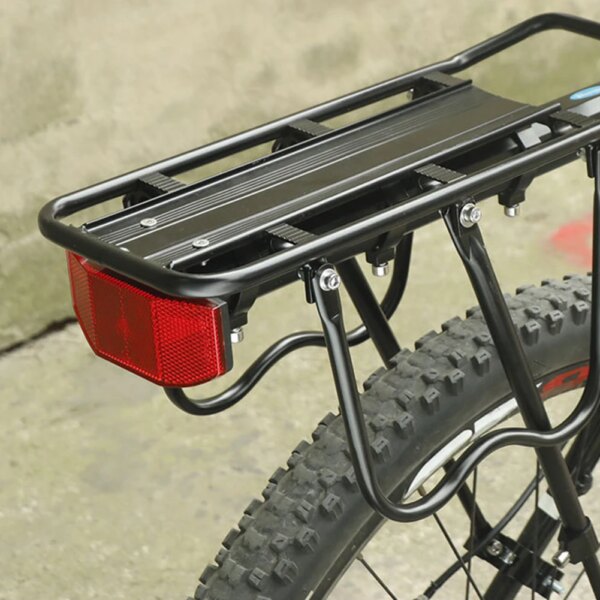 Soporte de luz trasera para bicicleta, Kit de reflector delantero y trasero con perno de acero inoxidable, accesorios para ciclismo nocturno