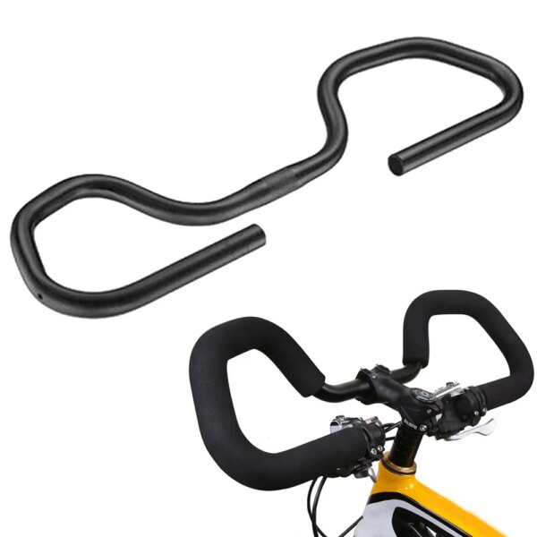 Manillar de mariposa para bicicleta, manillar de dirección de aleación de aluminio de 25,4mm, 31,8mm y 580mm para piezas de bicicleta de montaña y Trekking