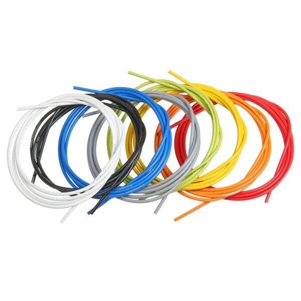 Cable de bicicleta, tubo de freno, 5M, 5MM de diámetro, línea de Cable, carcasa de cambio, línea de desviador de bicicleta, componentes de bicicleta