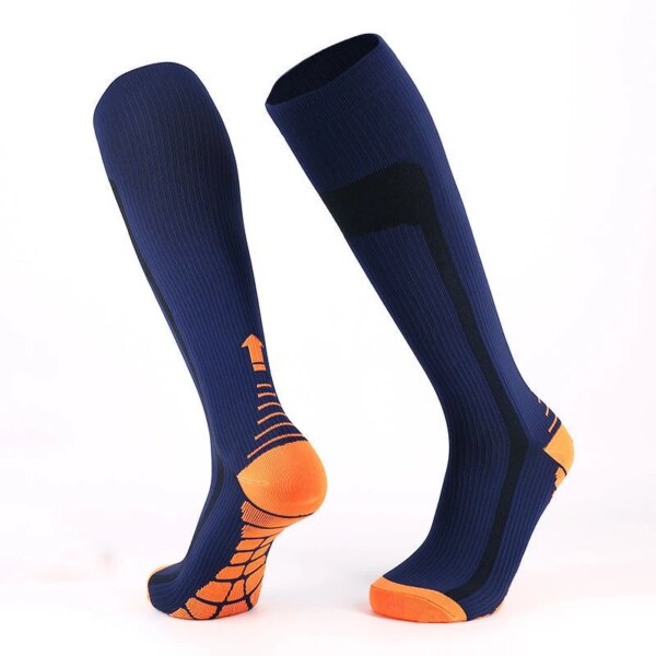 Brothock calcetines de compresión flecha 20-30 Mmhg patrón de flechas mejor para correr médico enfermera viaje ciclismo medias Dropshipping