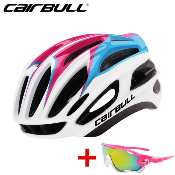 CAIRBULL-casco de bicicleta para mujer, ultraligero, integrado, transpirable, cómodo, de seguridad, para ciclismo