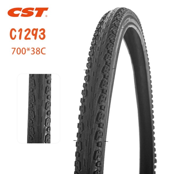 Neumático de Bicicleta de carretera CST 700C 700*38C C1293 40-622 neumáticos de Bicicleta Pneu resistentes al desgaste ultraligeros