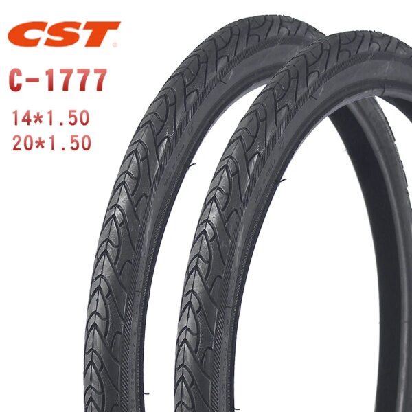 CST C1777 neumático de bicicleta de 20 pulgadas 14*1,5 20*1,5 resistente a puñaladas y resistente al desgaste 406 MTB City neumático de bicicleta plegable